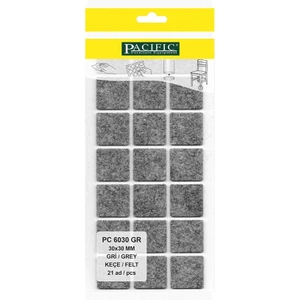 Gri Yapışkanlı Keçe (30 mm x 30 mm)