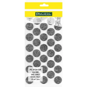 Gri Yapışkanlı Keçe (Ø 24 mm)