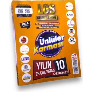 Ünlüler Karması 8. Sınıf LGS Yılın En Çok Satan 10 Denemesi