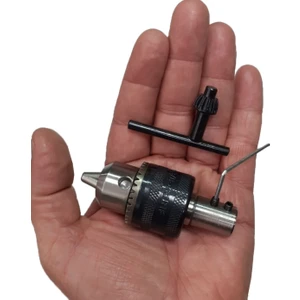 Motor Için 13 mm Mandren ve 5 mm Kaplin Adaptör Seti Okul Proje Ödev Hobi Uygulama