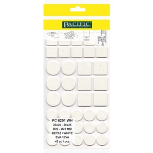 Beyaz Yapışkanlı Karma Eva (20X20, 25X25 - Ø 20 mm,Ø 25 mm )