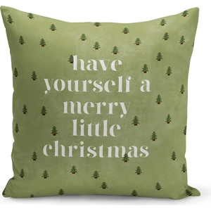 Bertille Home Yılbaşı Serisi Çift Tarafı Dijital Baskılı Kırlent Kılıfı (Christmas Noel Cushion Cover)