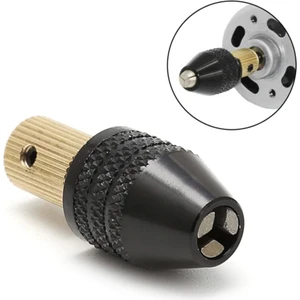 Motor Gravür Makinası Için Anahtarsız Mandren 2.4 mm Kaplin M7 Kısa Kuyruk Ödev Proje Uygulama Arge