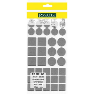 Gri Yapışkanlı Karma Eva (20X20, 25X25 - Ø 20 mm,Ø 25 mm )