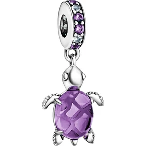Asaf Accessory Açık Mavi Kaplumbağa Charm