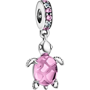 Asaf Accessory Açık Mavi Kaplumbağa Charm