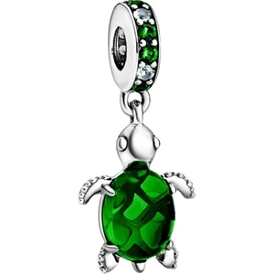 Asaf Accessory Açık Mavi Kaplumbağa Charm