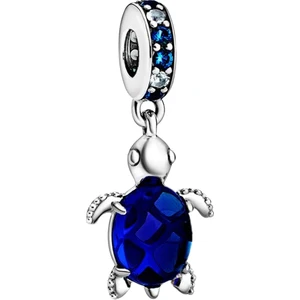 Asaf Accessory Açık Mavi Kaplumbağa Charm