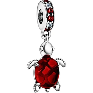 Asaf Accessory Açık Mavi Kaplumbağa Charm