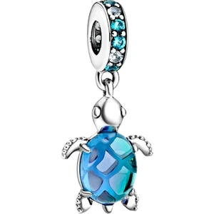 Asaf Accessory Açık Mavi Kaplumbağa Charm