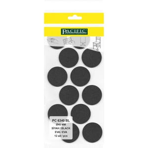 Siyah Yapışkanlı Eva (Ø 40 mm)