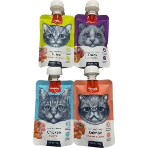 Tasty Meat Paste Taze Sıvı Kedi Ödül Maması Kedi Ödül Mamas