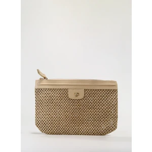Bej Kadın 28X20X2 cm Portföy Straw-Tobonı