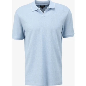 Fabrika Comfort Mavi Erkek Polo Yaka Regular Fit Polo T-Shirt cm Serıus