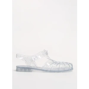 Gümüş Kadın Plaj Terliği Kalken New