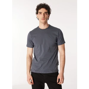 Lee Cooper Yuvarlak Yaka Indigo Erkek T-Shirt 242 Lcm 242015 Gael Indigo