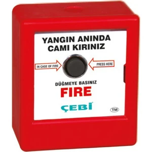 Kare Yangın Ihbar Butonu