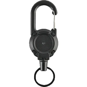 Geri Çekilebilir Anahtarlık Açık Taşınabilir Çelik Tel Yaylı Toka (Yurt Dışından)