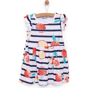 Hellobaby Basic Örme Fırfır Kol Elbise Kız Bebek