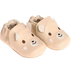 Bej Ayı Desenli Patik Unisex