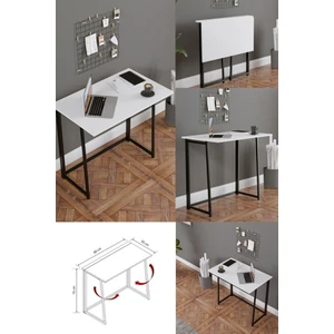 Yüceer Home Venita Katlanabilir Çalışma Masası Bilgisayar Masası Çizim Masası