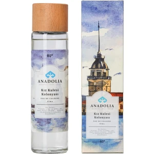 Kız Kulesi Elma Kokulu 80° Cam Şişe Kolonya 180 ml