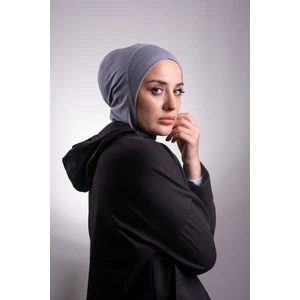 Hürrem Bone Füme Pratik Hazır Geçmeli Bone Viskon Kumaş Hijab Spor 2106_25