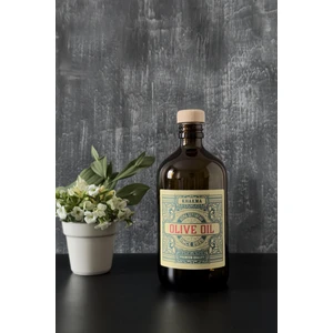 500 ml Siyah Renkli Italyan Cam Yağdanlık Vintage Yağlık 500VINTAGE2