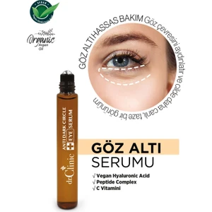Dr. Clinic Göz Çevresi Bakım Serumu Koyu Halkaları Azaltan Etkili Formül 10 ml