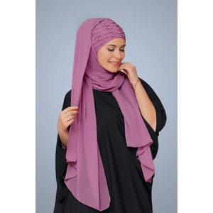 Hürrem Bone Gül Kurusu Arkadan Bağlamalı Şal Şifon Incili 1901_18