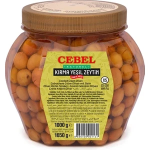 Yeşil Zeytin Kırma xs 321-350 Kalibre 1000 gr Pet
