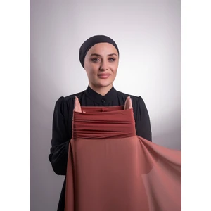 Taba Pratik Hazır Geçmeli Şal Şifon Boru Boneli 3001_33