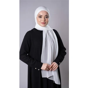 Hürrem Bone Krem Pratik Hazır Geçmeli Şal Şifon Kumaş Bone 3009_40