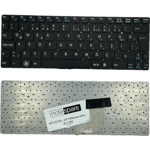 Sony ile Uyumlu Vaio SVE111A11T, SVE111B11L, SVE111B11M Notebook Klavye Siyah Tr