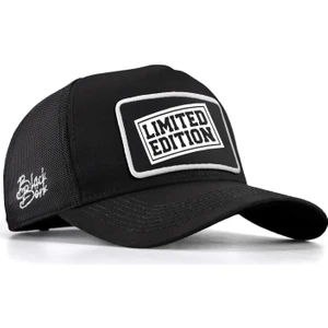 V2 Trucker Limited Edition - 2sb Kod Logolu Unisex Siyah Şapka (Cap)