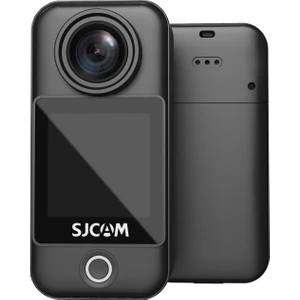 SJCAM C300 Pocket 4K UHD 2160p 1000mAh WiFi 20MP 154° H.265 Hafif Kompakt Tasarım 30 Metreye Kadar Dalabilen 6-Eksenli Jiroskop Sabitleyici Geniş Açılı Mini Aksiyon Kamerası Siyah