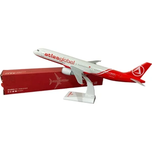 Maket Uçak Atlasjet Lisanslı - A321 1:100 Model Mika