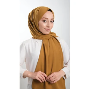 Hürrem Bone Gold Medine Ipeği Şal Medine Ipeği Düz Klasik 202103_03