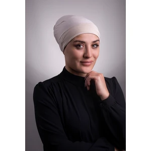 Bej Arkadan Bağlamalı Iç Bone Viskon Kumaş Kaymaz Silikonlu 3002_12