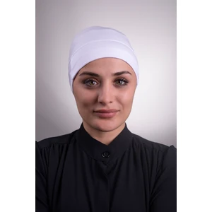 Beyaz Arkadan Bağlamalı Iç Bone Viskon Kumaş Kaymaz Silikonlu 3002_42