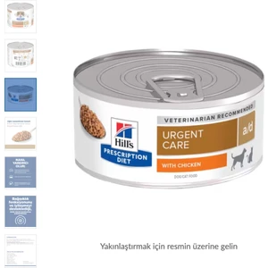 Hill`s A/d Restorative Care Konserve Mama 150GR * 3 Adet