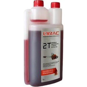 2 Zamanlı Motor Yağı 1 Litre Ölçekli Kırmızı