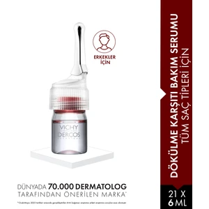 Dercos Aminexil Clinical 5 Erkek Saç Serumu 21 x 6 ml