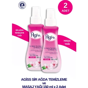 s Tüm Ciltler Sir Ağda Temizleme ve Masaj Yağı 150 ml 2 Adet 2200003146110
