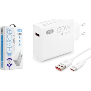 120 Watt Type-C Fast Qualcomm Turbo Hızlı Şarj Aleti