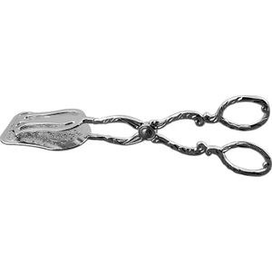 Çinko Alaşım 20 Cm. Retro Salata Biftek Barbekü Ekmek Pasta Maşası CIN630