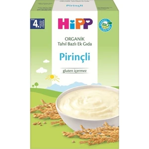 Organik Pirinçli Ek Gıda Kaşık Maması 200 gr