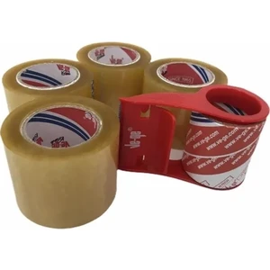 Ve Ge 48 mm x 40 m 4 Adet Koli Bant ve Bant Kesici