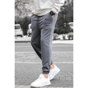 Erkek 3 Iplik Jogger Paçası Lastikli Eşofman Altı