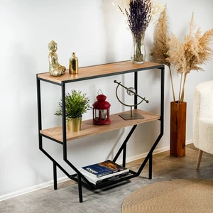 Dresuar Raf Metal Konsol Vitrin 5164